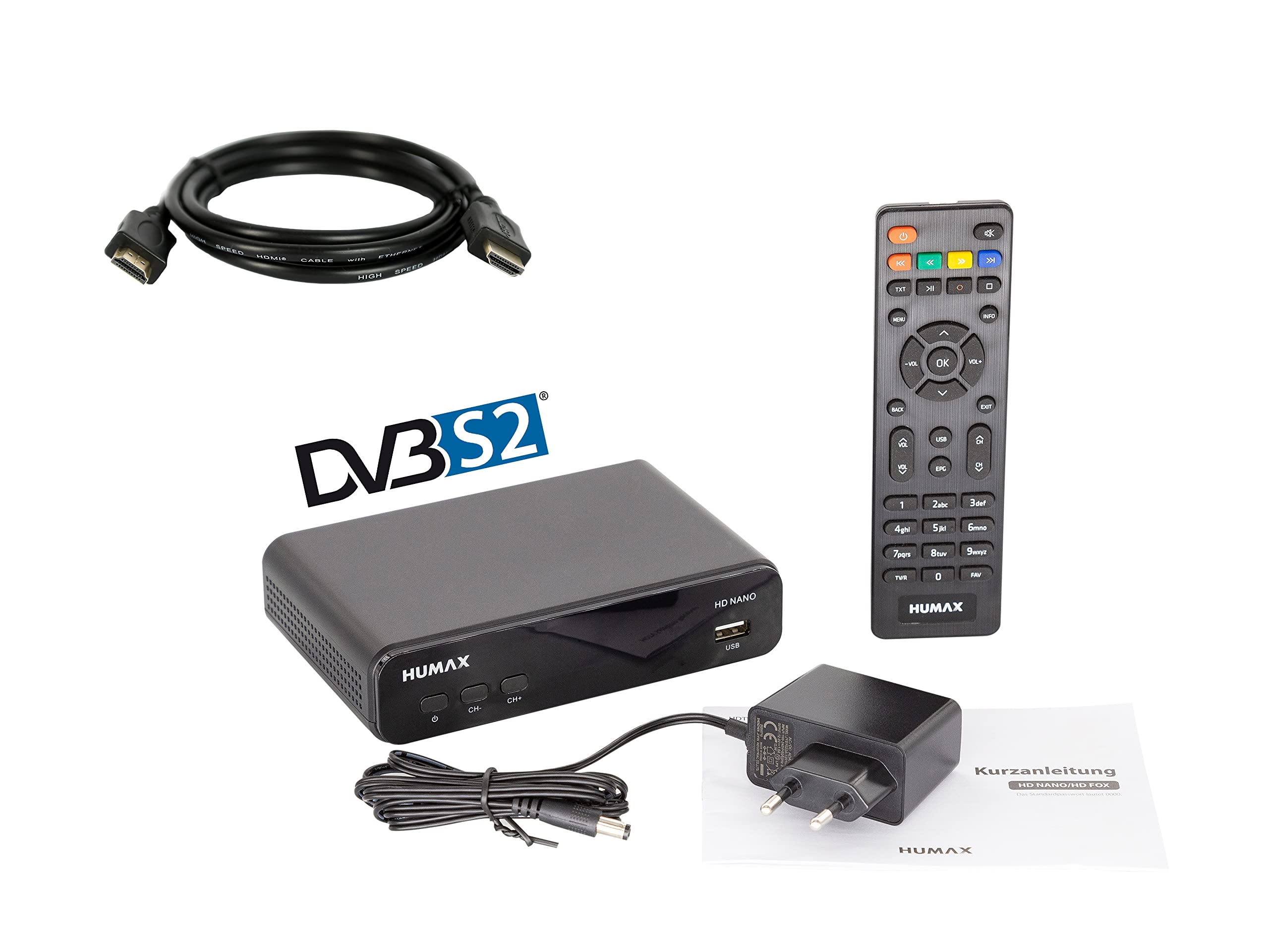 Humax HD Nano Dijital HD Uydu Alıcısı 1080P Dijital HDTV Uydu